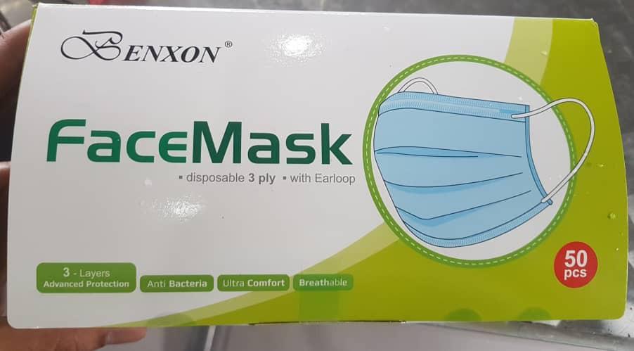 Benxon Medical Surgical 3 Ply Facemask 100 Made In Malaysia Health Beauty Face Skin Care On Carousell