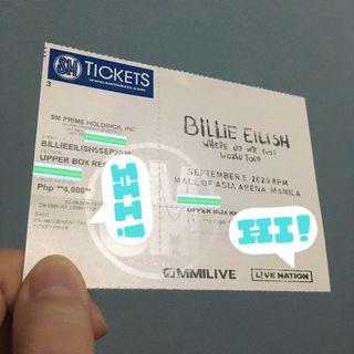 Billie Eilish Upper Box Reg