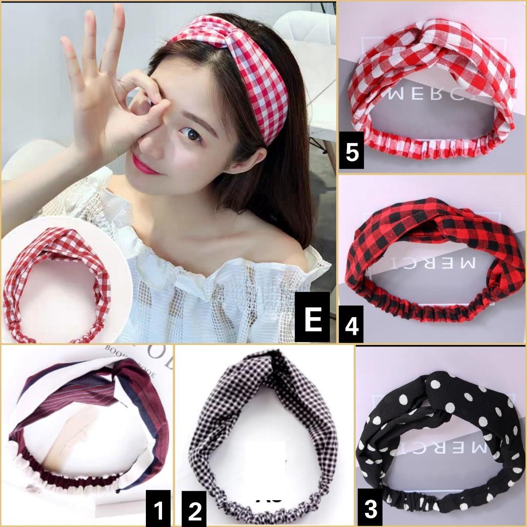 Korean on sale headband fashion