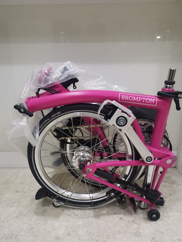 brompton hot pink