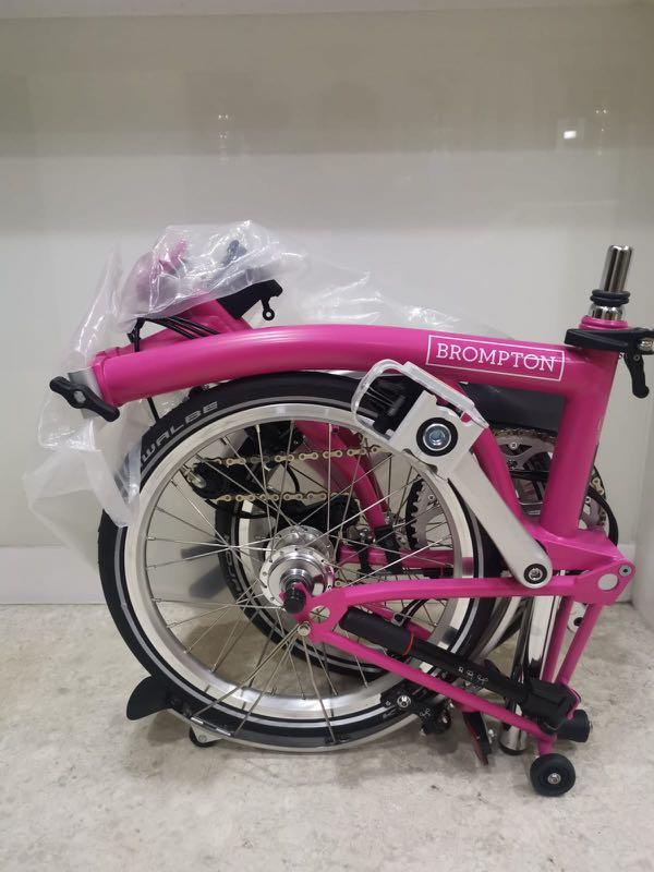 BNIB S6L Brompton Hot Pink