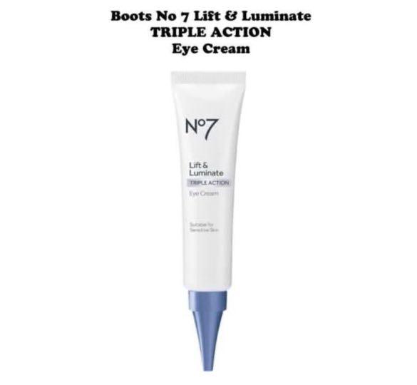 lift & luminate triple action eye cream
