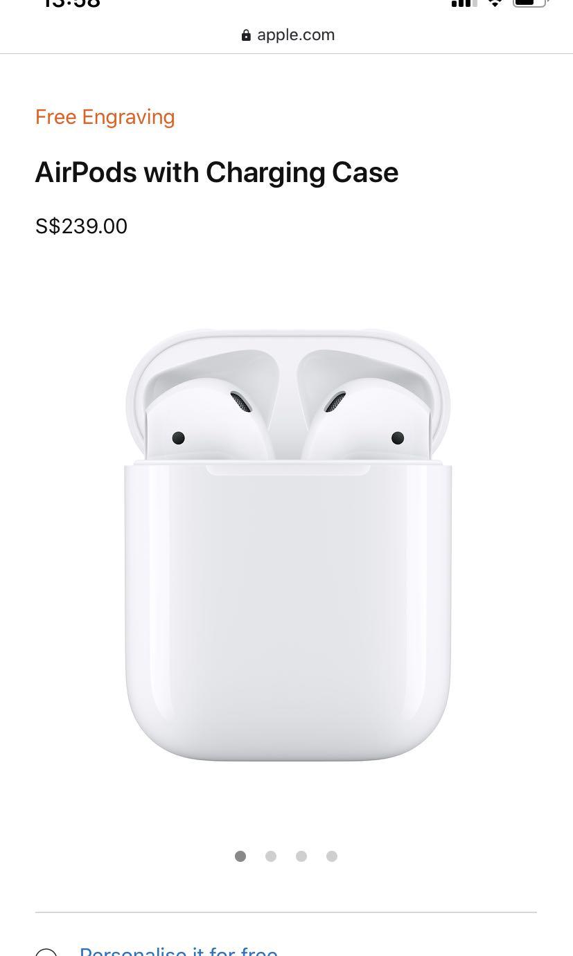 brand new apple airpods