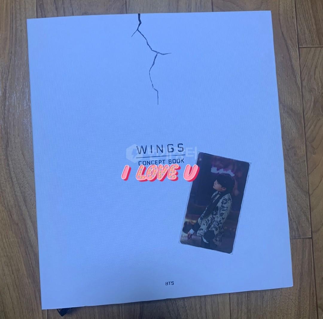 BTS Wings Concept Book with Suga Lenti PC (Category: K-Wave Merchandise) located in Makati City. Submitted by chiminxia (Listing ID 1023964380, Image 1). Description: Wings Concept Book with Suga Lenti PC P4,500+lsf *still in korea under normal eta DP: 50% BAL: July 30 MOP: BPI/GCASH.