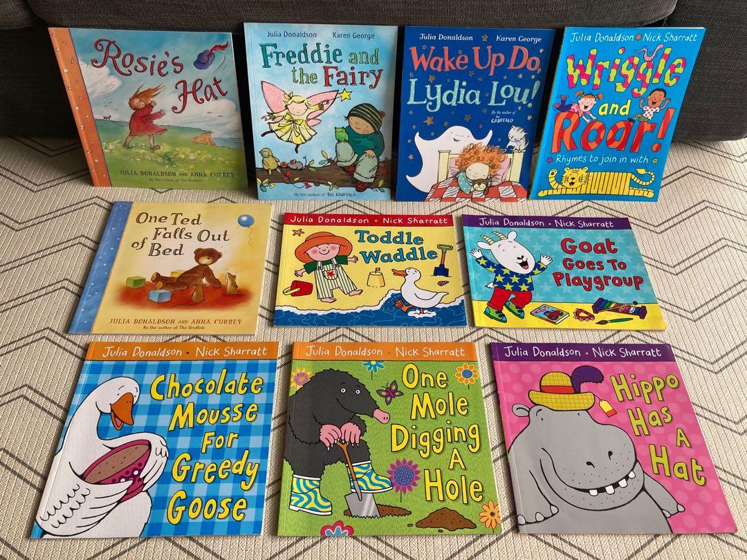 Bundle Of 10 Julia Donaldson Books Books Stationery Children S Books On Carousell