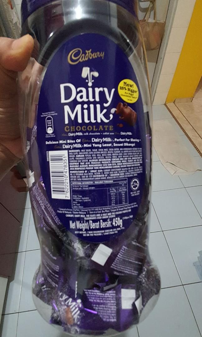 Cadbury Dairy Milk Chocolate (Halal), Food & Drinks, Packaged & Instant