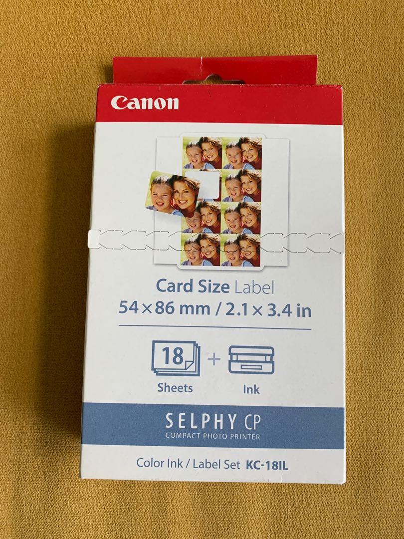 canon printer labels