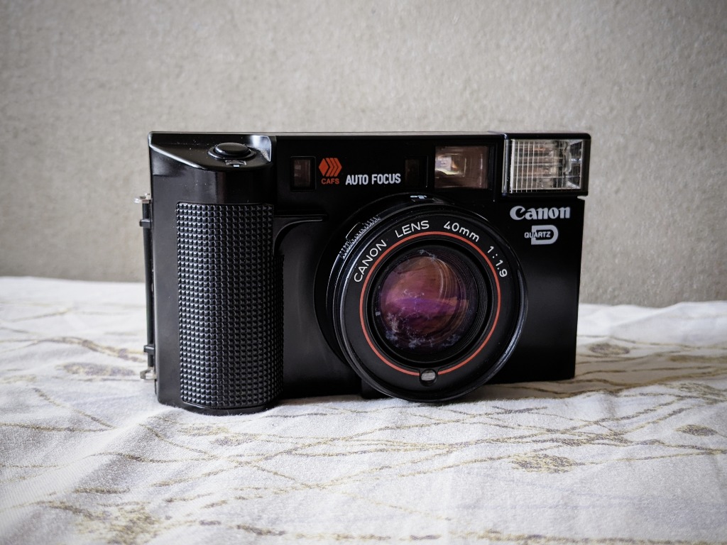 Canon AF35ML Quartz Date Film Camera and Nikon Coolpix L340