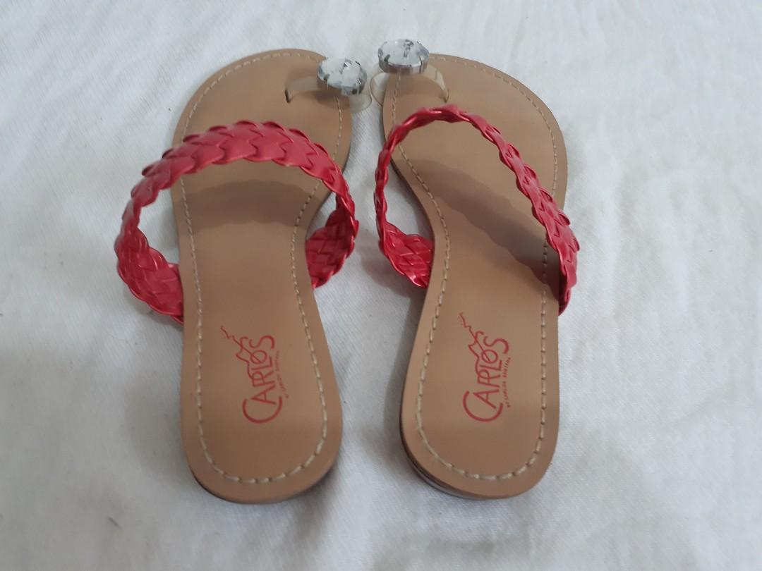 carlos santana flat sandals