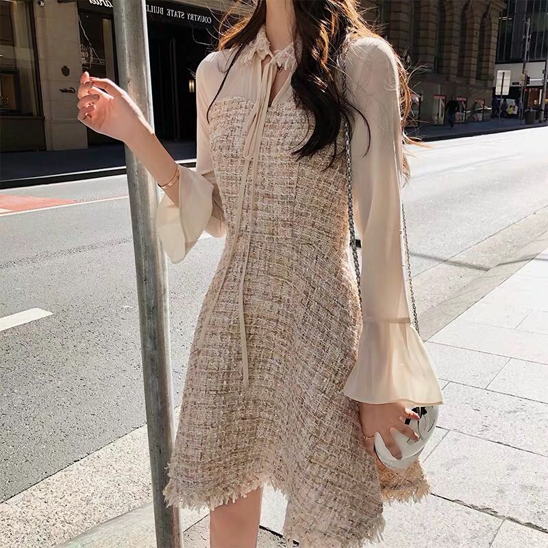 Chanel inspired dress , Women's Fashion, Dresses & Sets, Dresses on  Carousell