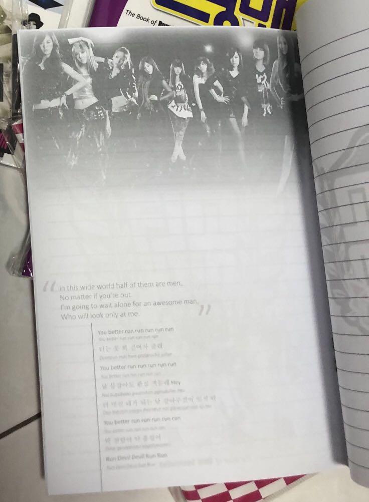 Cheap Kpop Snsd Notebooks Entertainment K Wave On Carousell carousell