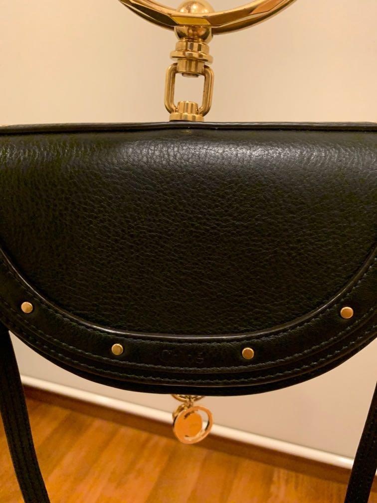 Small nile minaudière in smooth calfskin sales