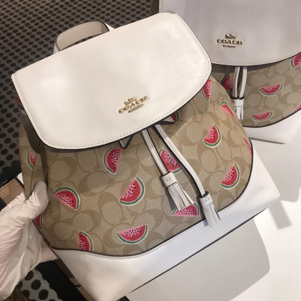 coach watermelon backpack