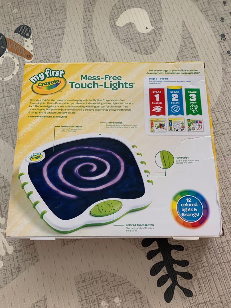 Crayola mess free touch lights, Babies & Kids, Infant Playtime on Carousell