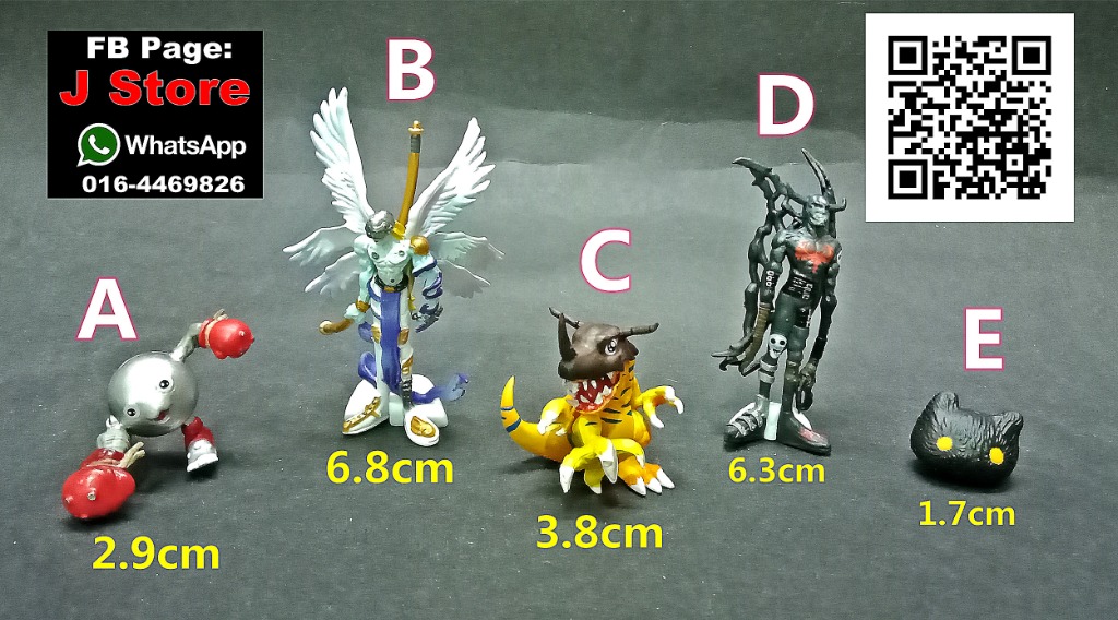 Digimon capsule mascot collection ver 8 Complete 4 set Figure BANDAI From JAPAN 