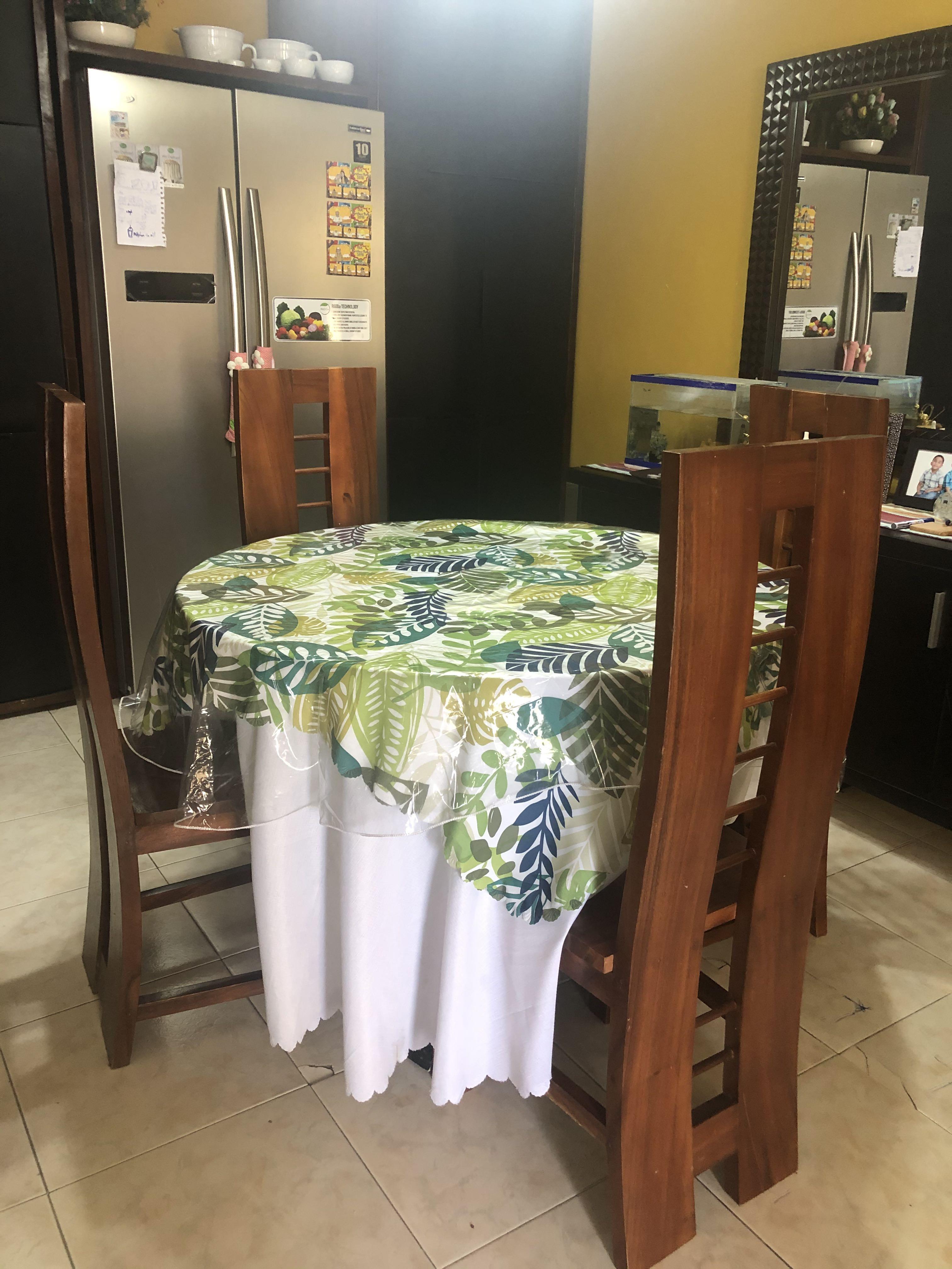Used Wooden Dining Set For Sale