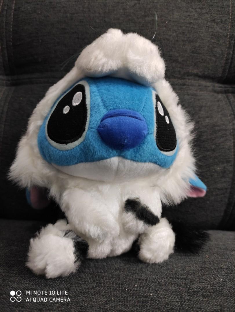 white stitch plush