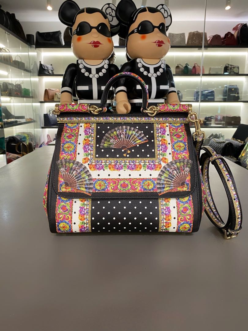 Dolce And Gabbana Fan Foulard Bag Collection