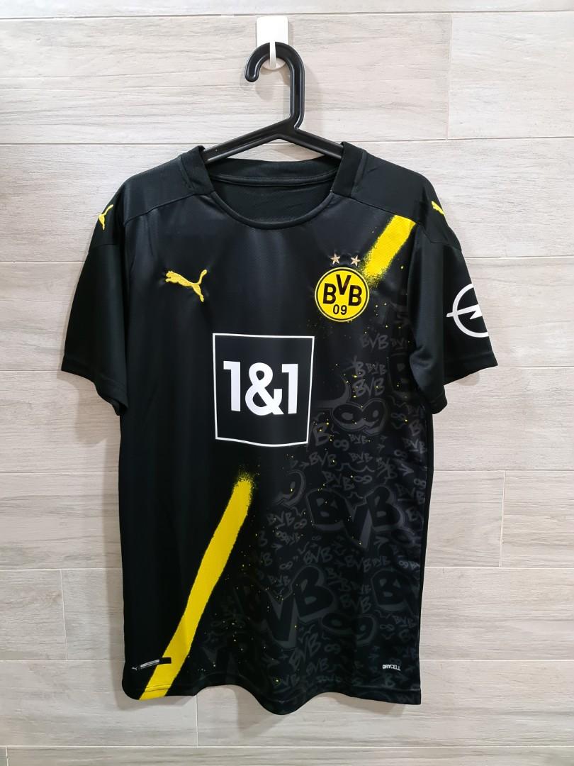 Dortmund Away 2020 21 Jersey Sports Sports Apparel On Carousell