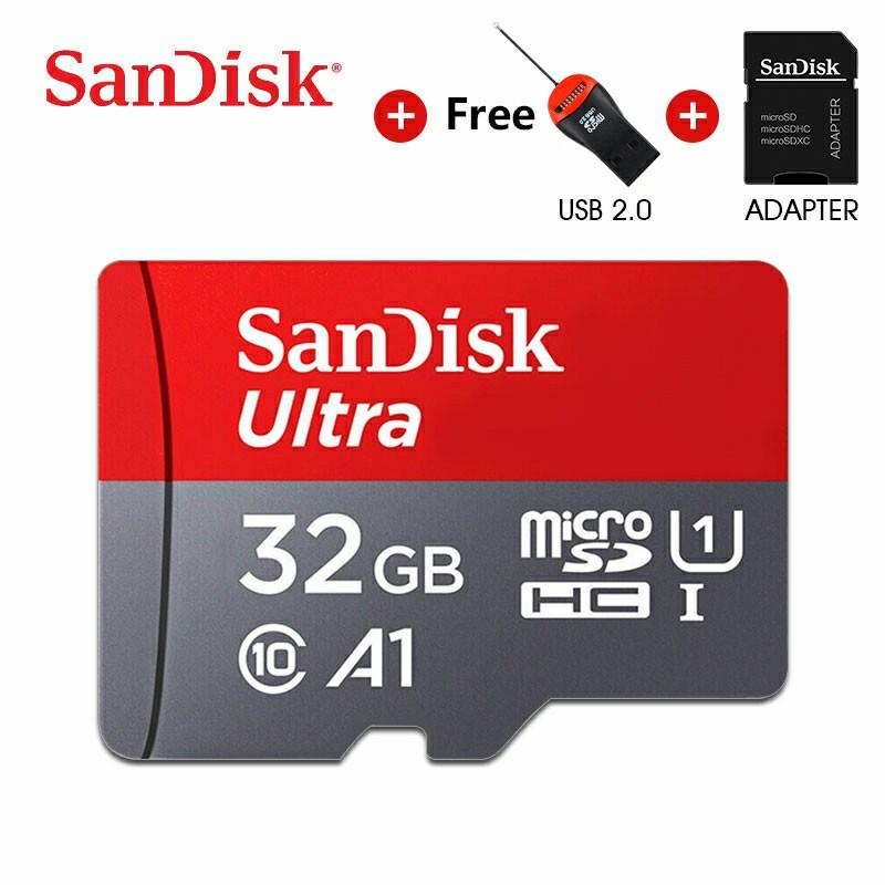 Free Delivery Sandisk Micro Sd Card 32gb Memory Card C10 U1 A1 Flash Tf Microsd Card For Phone Computer Electronics Others On Carousell