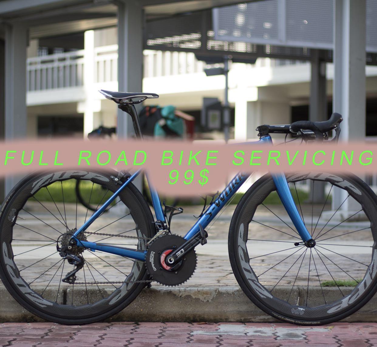 road bike servicing near me