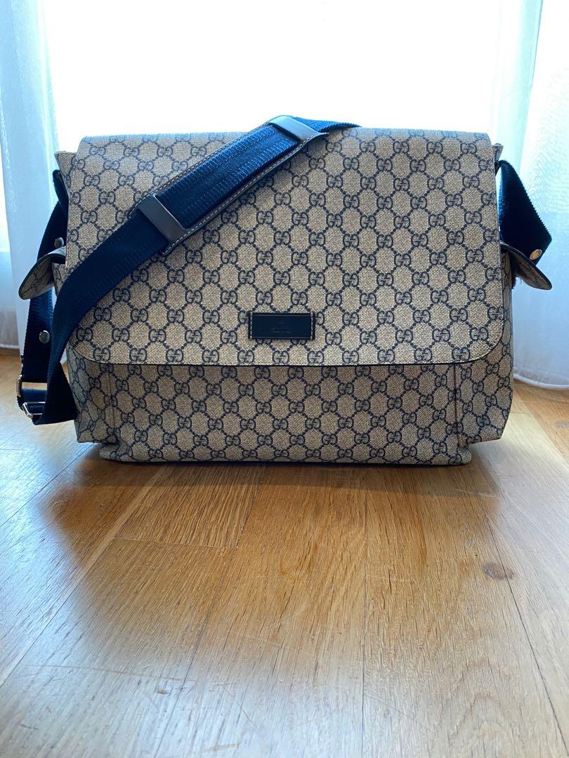 Genuine Gucci Baby Diaper Bag, Luxury, Bags & Wallets on Carousell