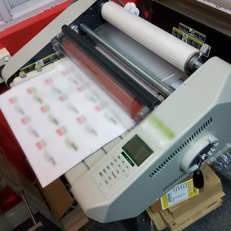GMP Roll Laminator Excelamii 355Q (Namecard Laminator), Everything