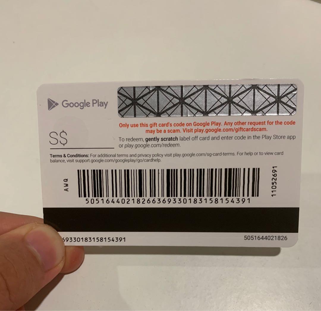 Google Play Card Worth 0 Hobbies Toys Toys Games On Carousell