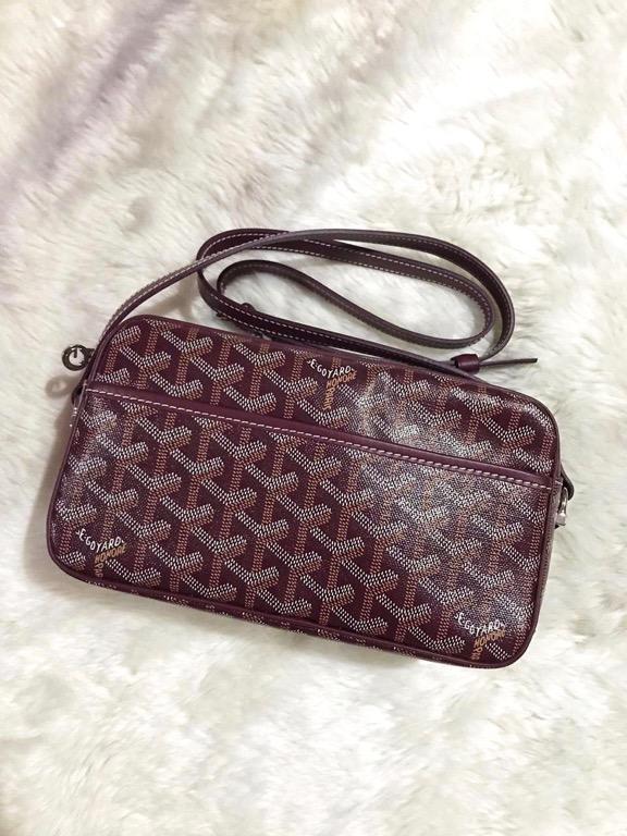 goyard cap vert bag