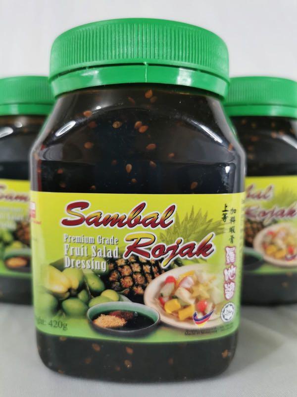 Halal Sambal Chilli Rojak Paste, Food & Drinks, Packaged & Instant Food ...