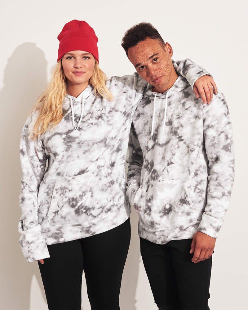 Hollister tie dye hoodie online