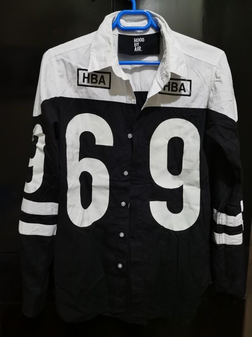 Hood by air on sale long sleeve polo