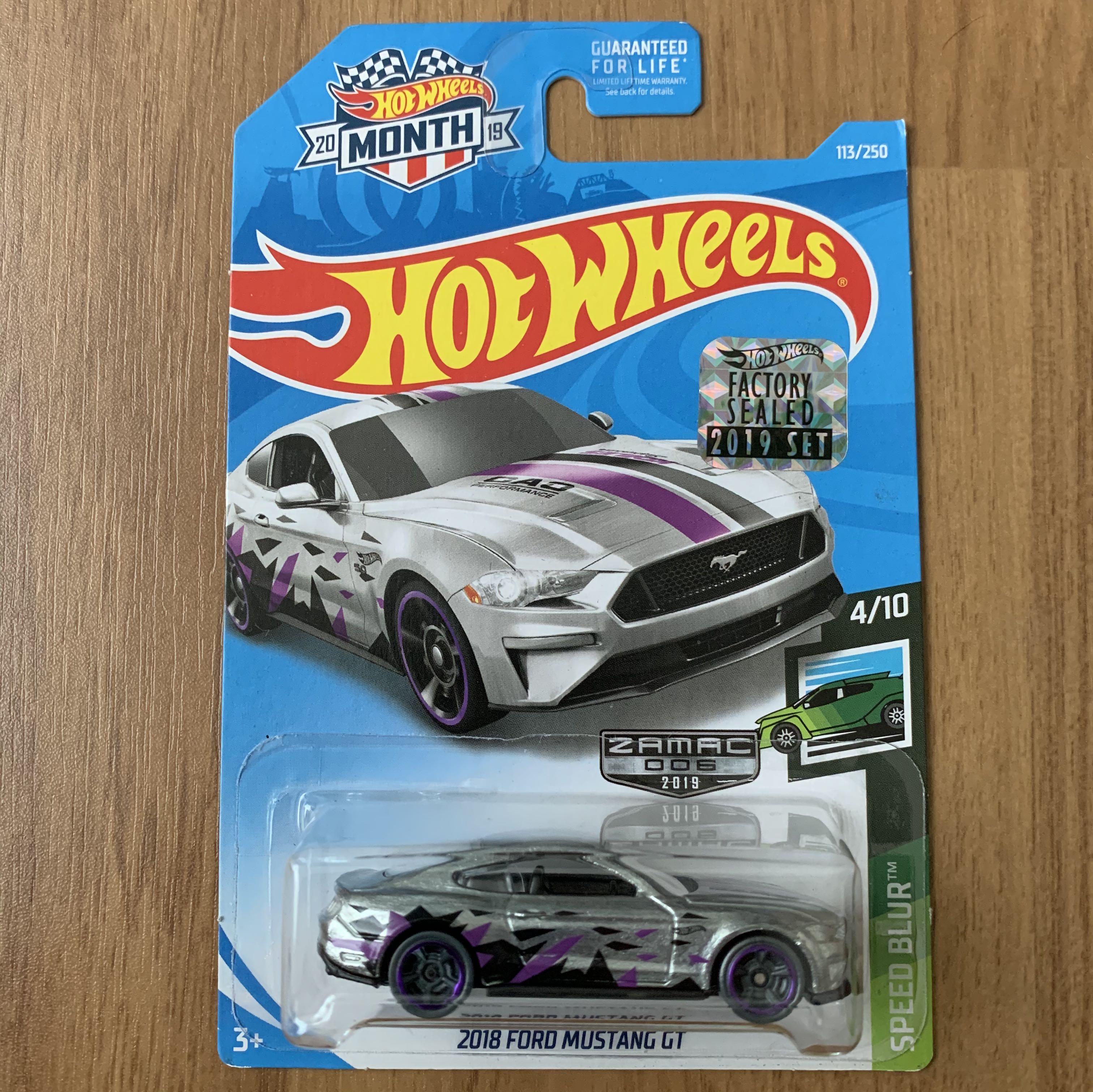 Hot wheels hotsell mustang 2018