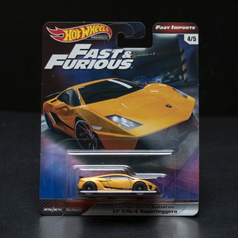 Hot Wheels Fast  Furious Fast Imports Lamborghini Gallardo Superleggera  Hotwheels, Hobbies  Toys, Toys  Games on Carousell