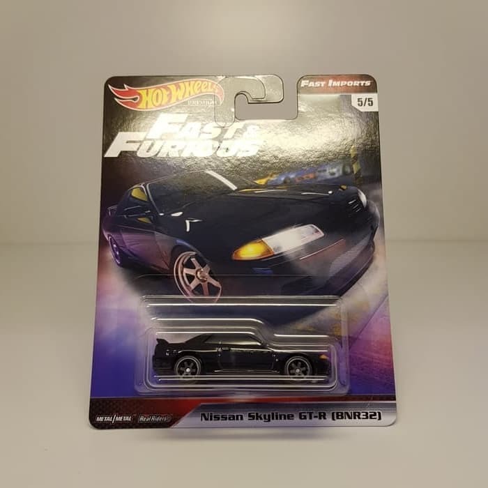 Hot Wheels Fast & Furious Fast Imports Nissan Skyline Gt-R R32 Hotwheel,  Hobbies & Toys, Toys & Games On Carousell