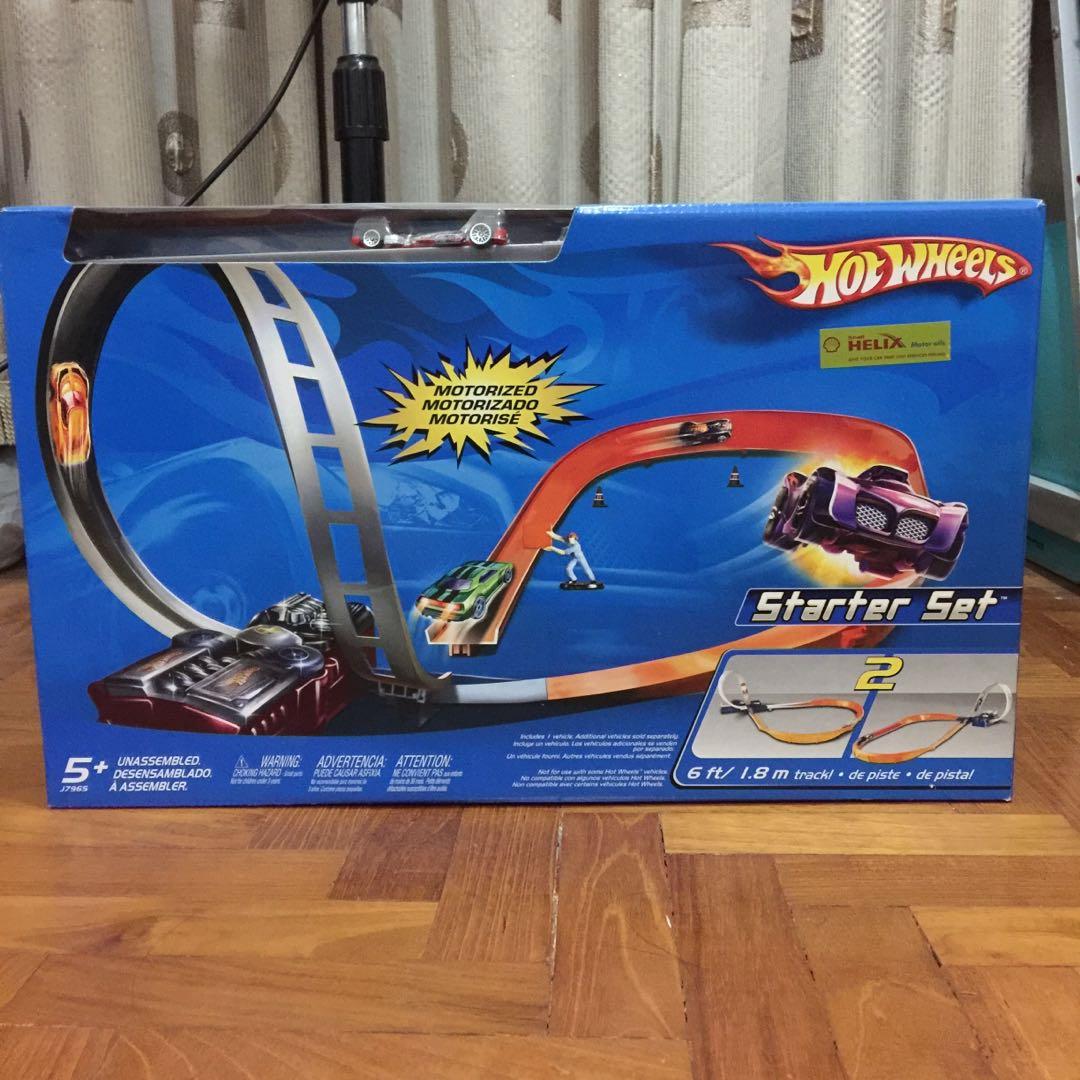 Hot Wheels Kit De Démarrage Motorisé 2008 – Rare, Scellé, Neuf