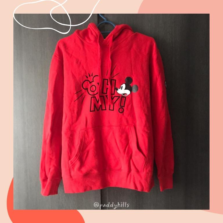 Red disney hoodie new arrivals