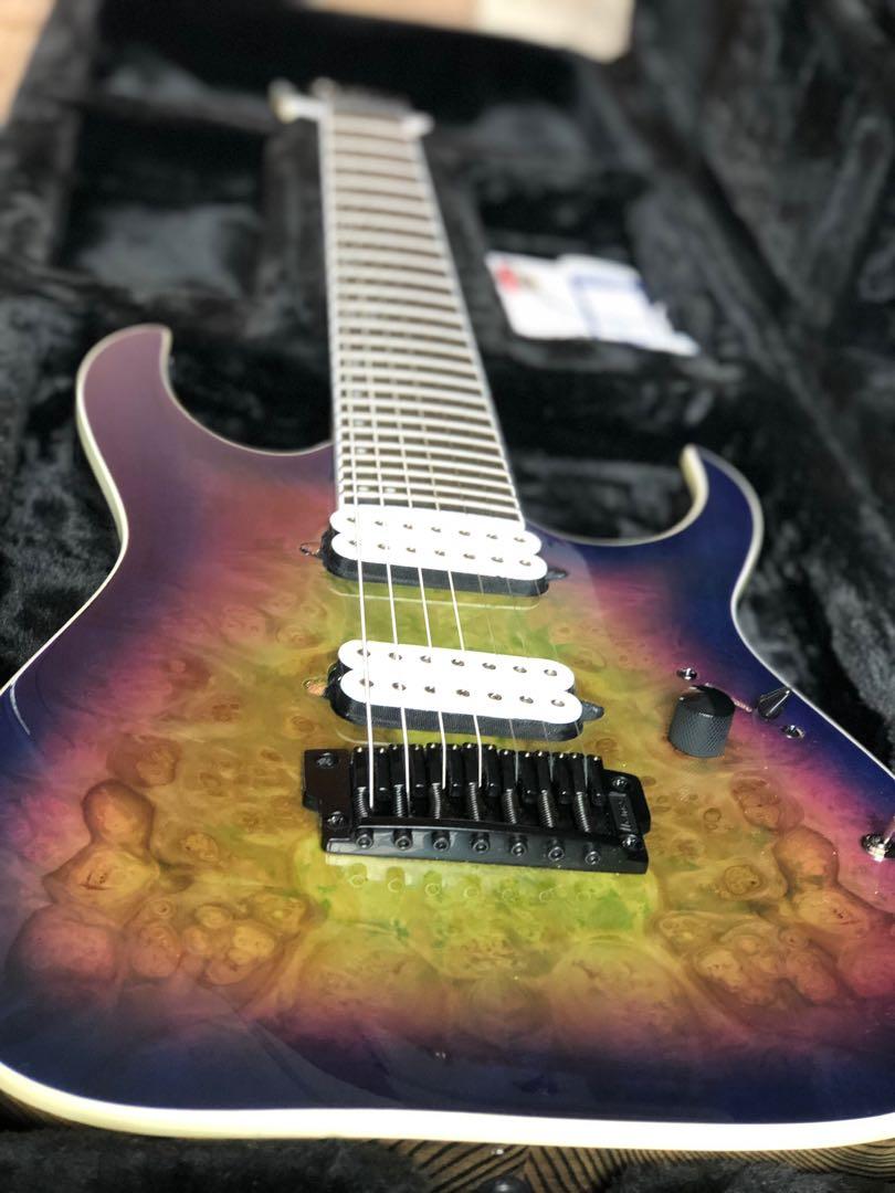 Ibanez RGIX7 Iron Label, Hobbies & Toys, Music & Media ...