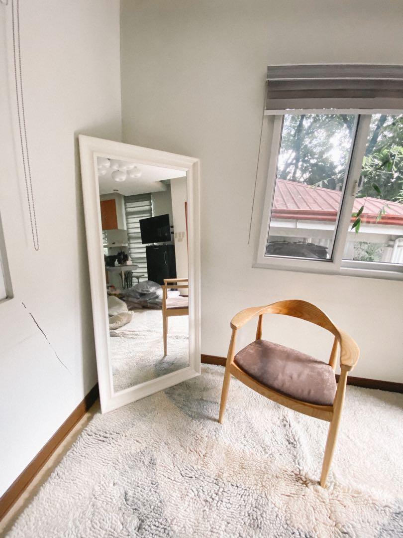 IKEA Hemnes Full Length Mirror in White , Furniture & Home Living, Home