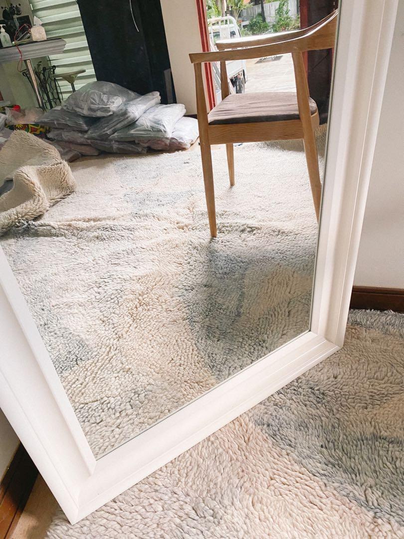 IKEA Hemnes Full Length Mirror in White , Furniture & Home Living, Home