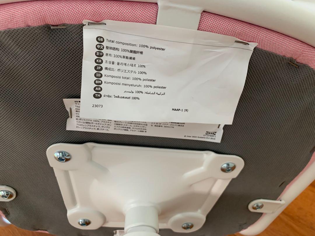 Ikea pink kids desk chair, Furniture, Tables & Chairs on Carousell