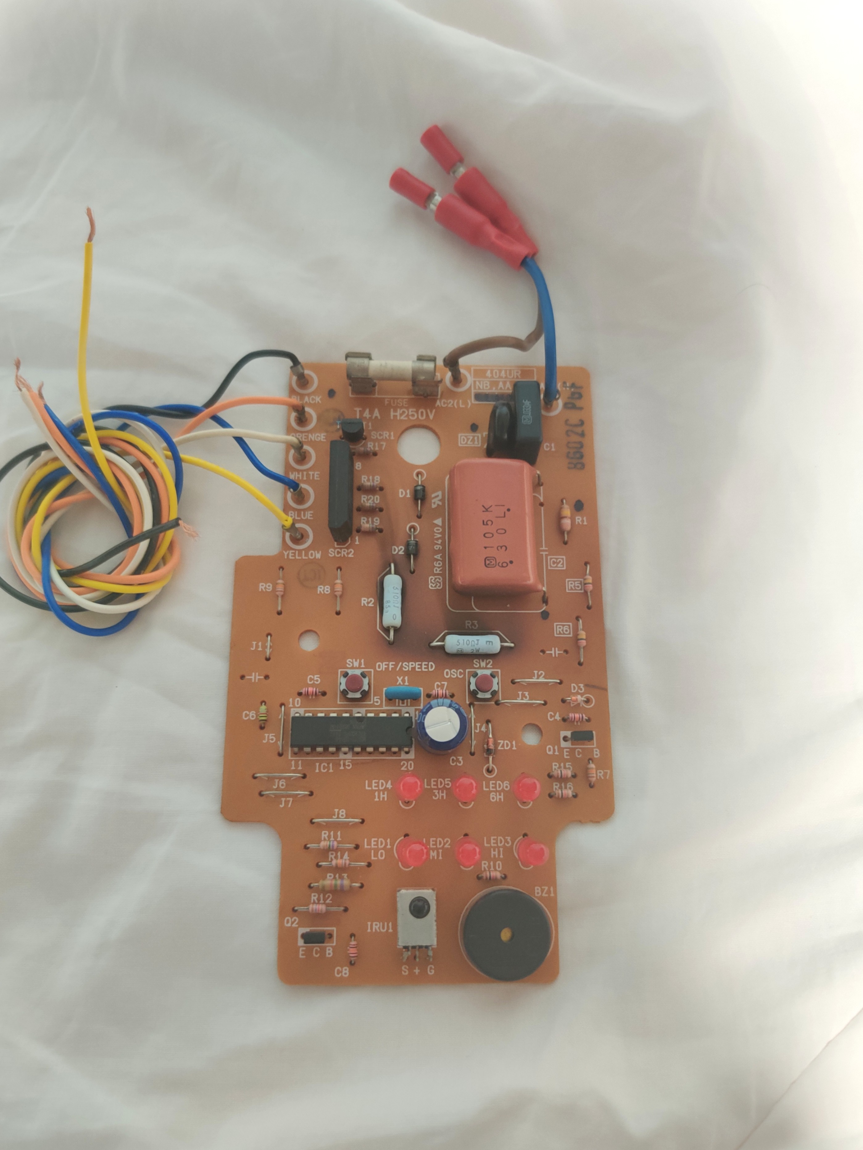 KDK Wall Fan PCB board M40MS, P40MS, A40MS, KC4GR etc, Furniture