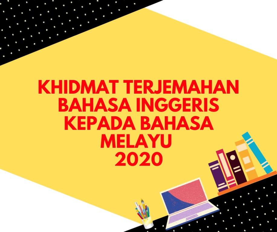 Khidmat Terjemahan Bahasa Inggeris Kepada Bahasa Melayu 2020 Murah Services Others On Carousell