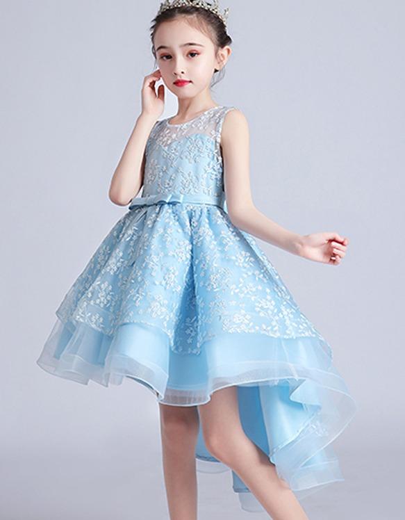 Girls teal party dress hotsell