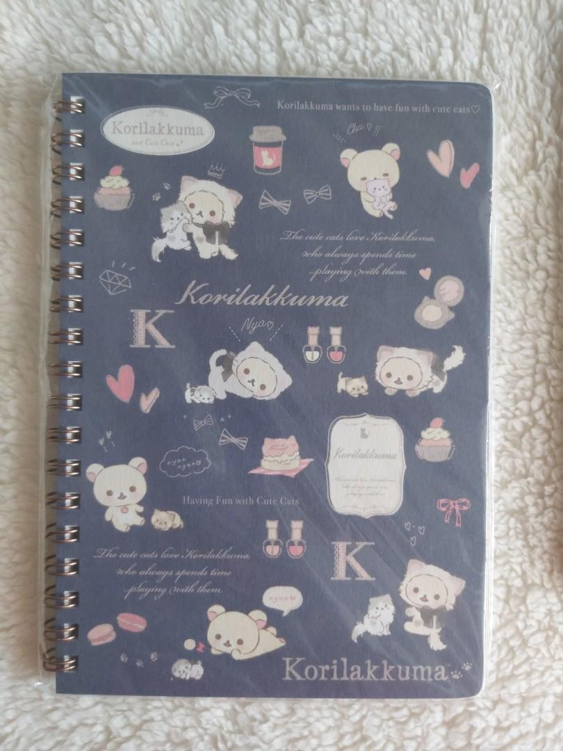 Korilakkuma Notebook San-x (Category: Stationery & School Supplies) located in Quezon City. Submitted by sq.29 (Listing ID 1024090743, Image 1). Description: Bought in Japan. Never used..