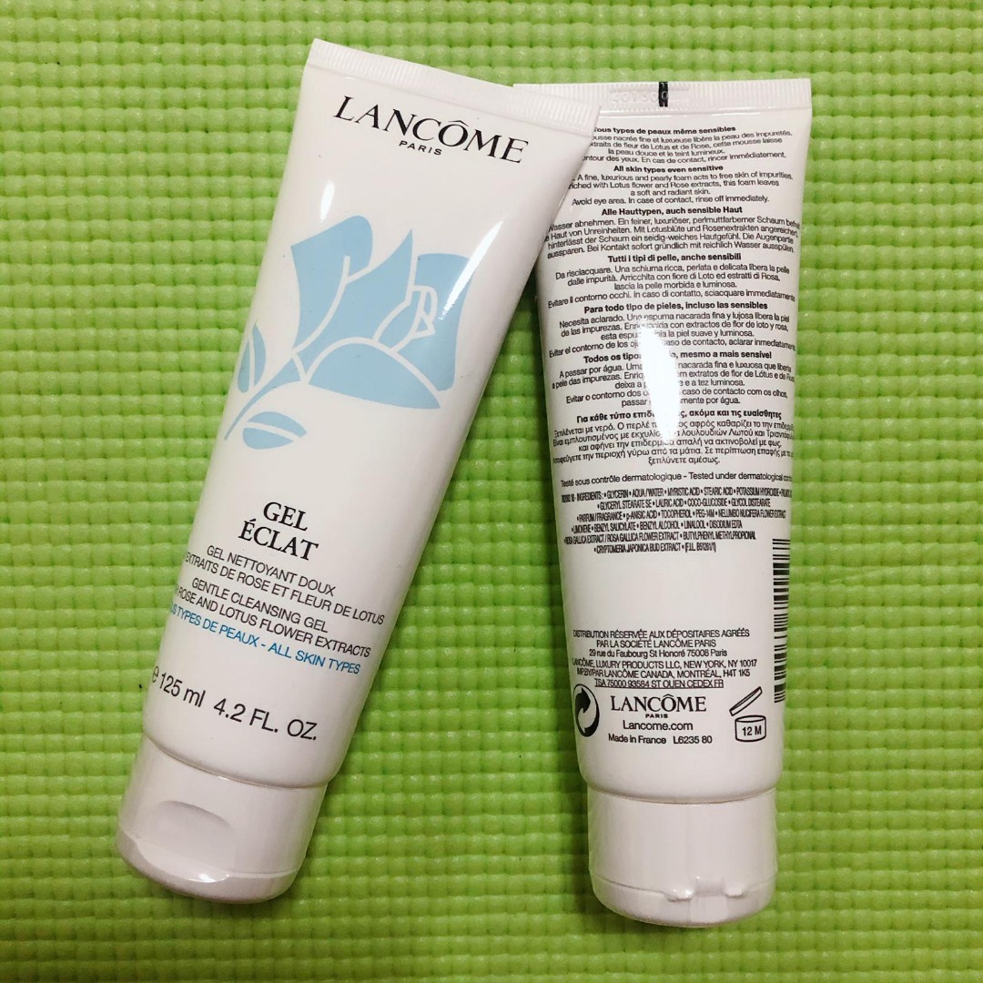 lancome gel eclat cleanser