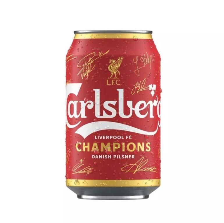 Limited Edition Carlsberg Liverpool Champions Beer, Food & Drinks