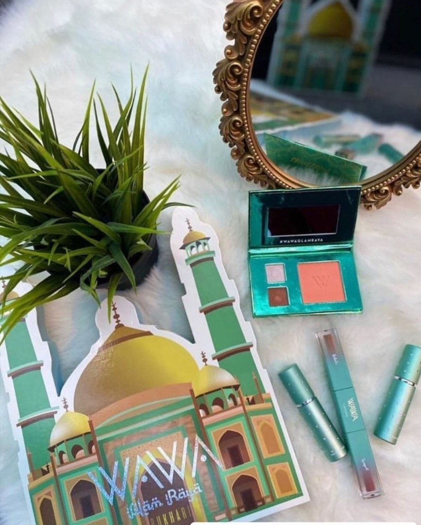 Limited Edition Wawa Zainal Glam Raya Makeup Set Beauty Personal Care Face Makeup On Carousell