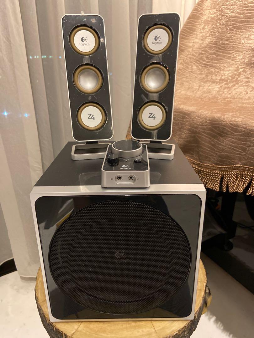logitech z4 speakers for sale