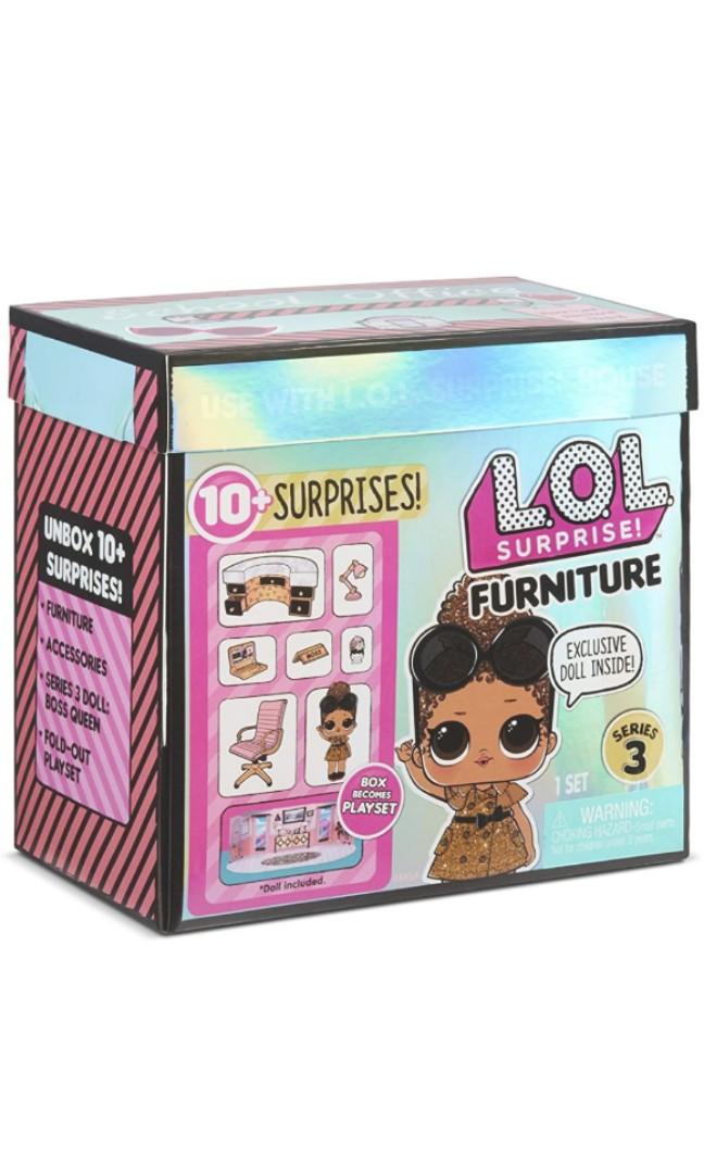 L O L Surprise Furniture School Office With Boss Queen 10 Surprises Toys Games Bricks Figurines On Carousell